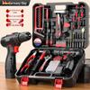 OULAIDE 12V Cordless Drill & Toolbox Kit CN Plug (adapter Included)