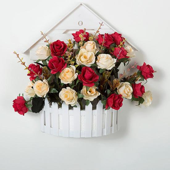 Yousheng Hanging Flower Basket, Sustainable Use Handcrafted Unique Design, Durable Wear-Resistant Home Decoration, for Balcony Garden