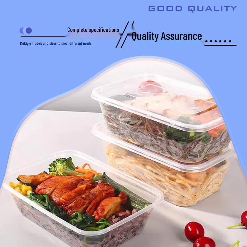 Disposable Rectangular 650ml Food Container
