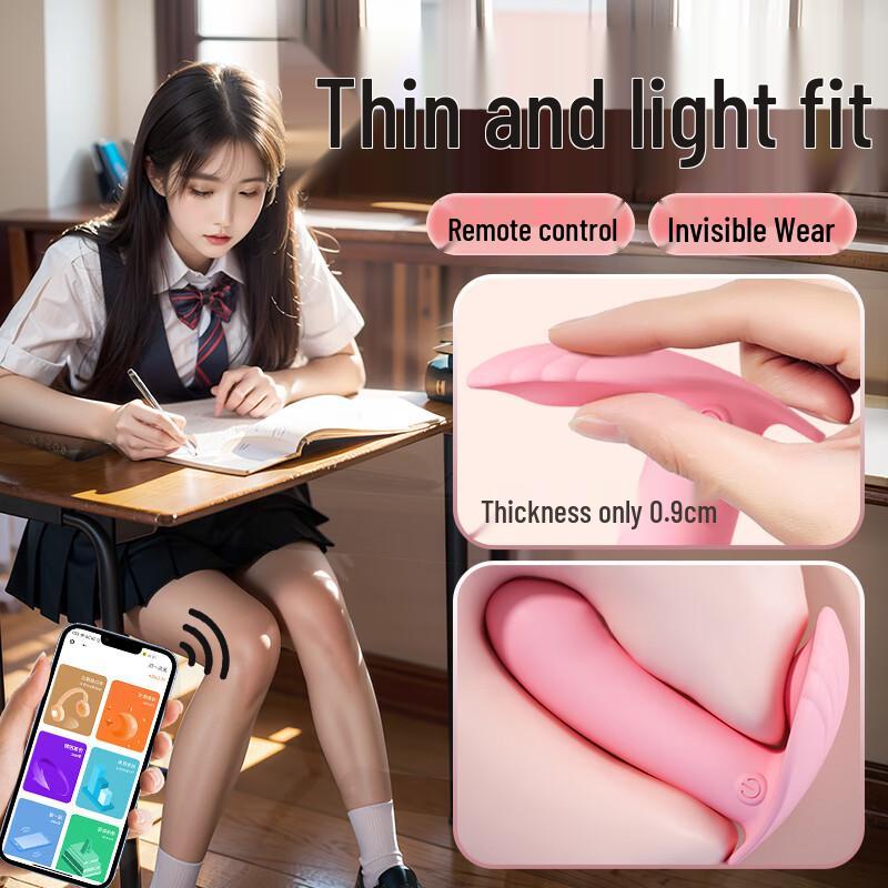 Long Love Wearable Vibrating Dildo Massager for Women - Erotic Self-Pleasure Panty Bullet Toy