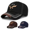 Embroidered Baseball Eagle Cap Peaked Caps Breathable Sun Protection Hat Gift