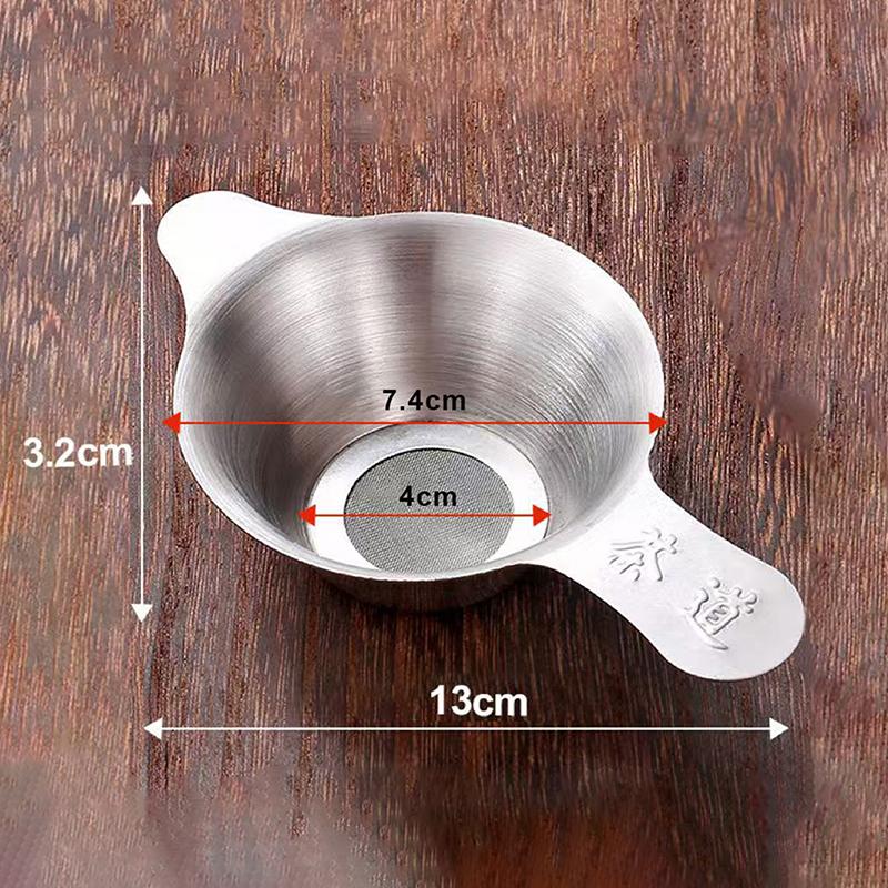 Tea Strainer 304 Stainless Steel, Teapot Teacup Filter, Reusable Tea Infuser, Chinese Teaware Accessories, Kitchen Tools