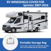 Motorhome Window Protector Aluminum Foil Sunshield Customized For Sprinter 515 Weatherproof Design Heat Reflection Snow