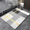 Nordic Geometric Diatomite Bath Mat Bathroom Super Absorbent Foot Mats Non Slip Quick Dry Toilet Shower Toilet Room Rugs Doormat