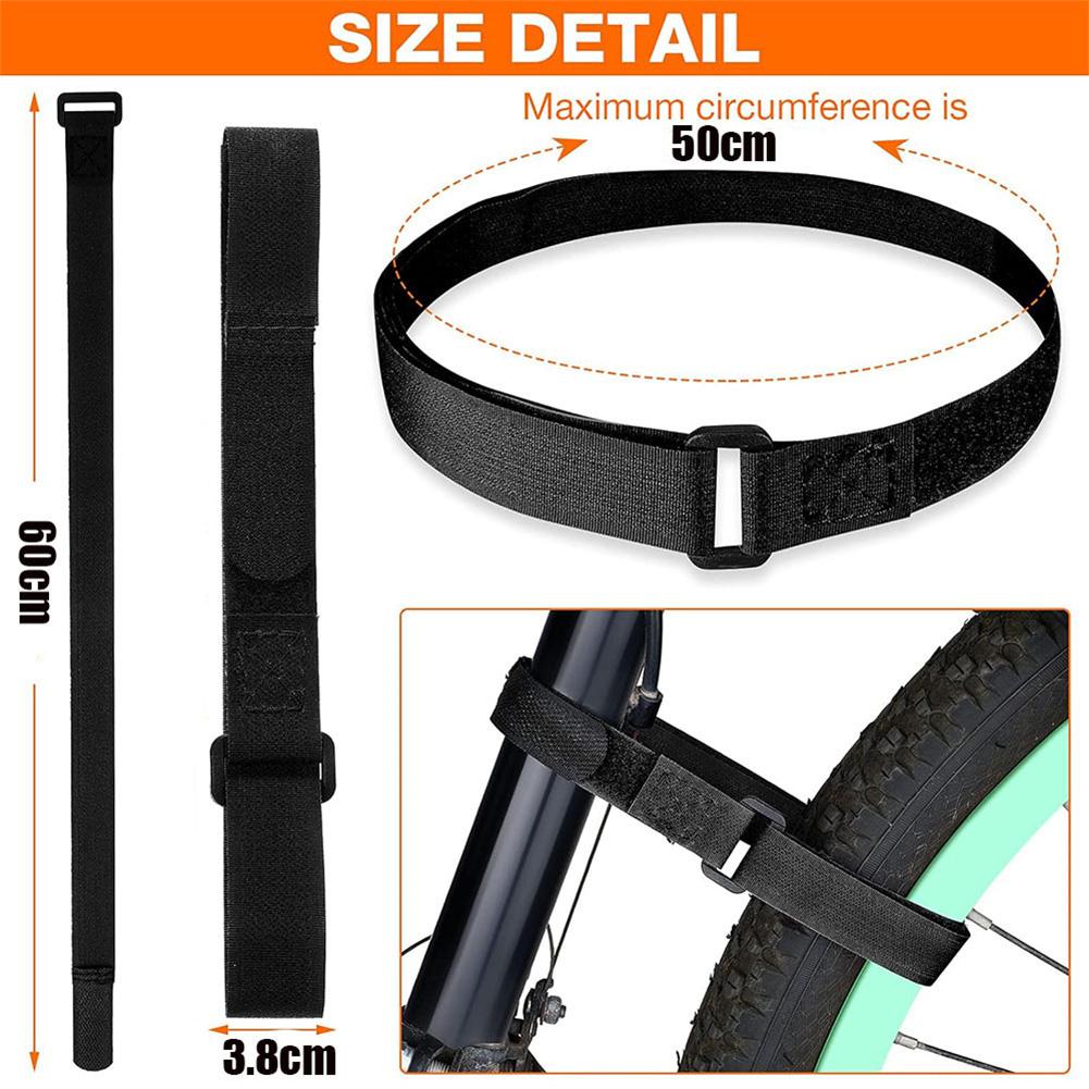 10 KS Popruhy pro stabilizaci jízdního kola Nastavitelné popruhy pro upevnění nosiče kol Opakovaně použitelné příslušenství pro jízdní kola pro přepravu jízdních kol