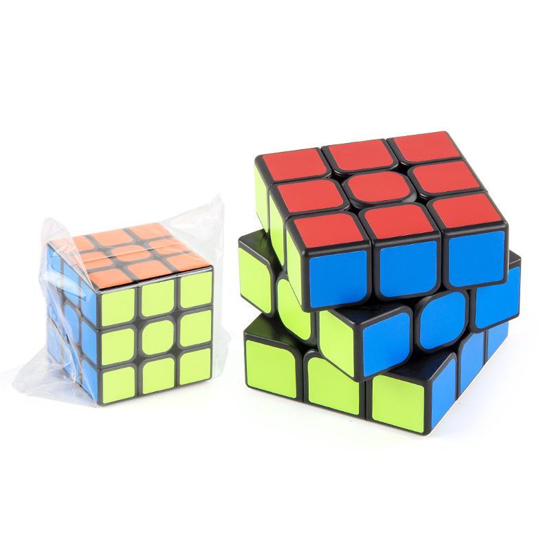 

P168-12 Science And Education Puzzle Rubik S Cube Rounded Corners Black Background Sticker Third-Order Rubik S Cube Competition