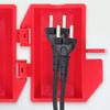 Zámek zástrčky Průmyslový zámek elektrické zástrčky pro prodlužovací kabel Termostat Spotřebič Bezpečnost Úspora energie