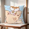 C-Corocorokuririn Cute Cushion Cover For Pillow Printing Sofa Decoration Home Car Room Coffee Shop Office Nordic Simplicity