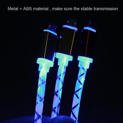 LED Light Micro USB Charger Cable Fast Charging Cord For Android Phone