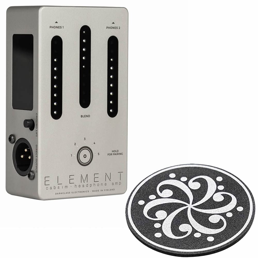 

Darkglass Electronics cabinet amplifier ELEMENT set with coaster IR-equipped simulator/headphone []