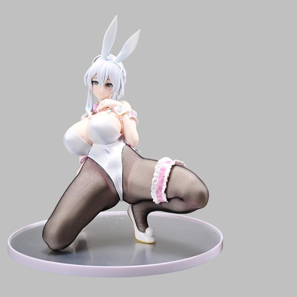 

Beautiful Girl Widow s Snow Girl anime Handmade Decoration Deep Winter Snow Rabbit Girl Animation Handmade Model