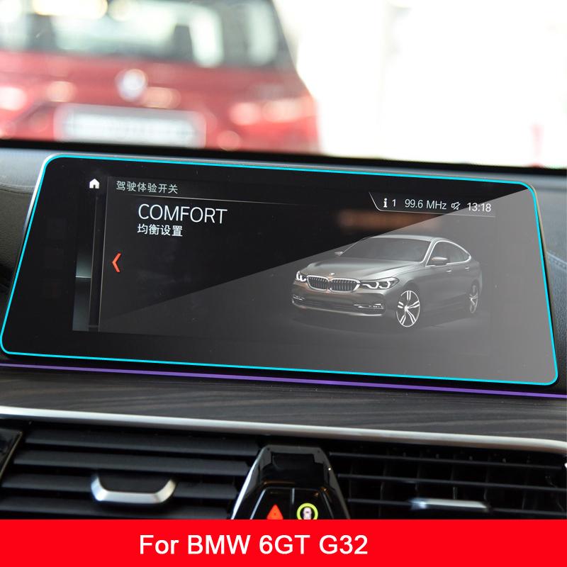10.25 Inch Car Screen Protector for BMW G32 Gran GT 6 Series 2018 Car GPS Navigation Touch Screen Tempered Glass Protective Film