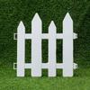 Multi Size Garden Fence Edging Border Lawn White Decorative Picket Pet Fences Yard Panels Path Edgings Farm Garden Decors
