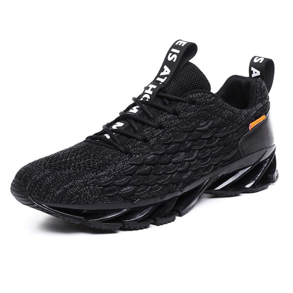 Mesh Casual Shoes Big Size Men's Sneakers Breathable Running Sports Shoes Fashion Knit Slip On