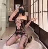 Spring And Autumn Retro American Asymmetrical Pure Desire Wind Hole Mesh Socks Explosive Subculture Personality Millennium Spice Girls Stockings