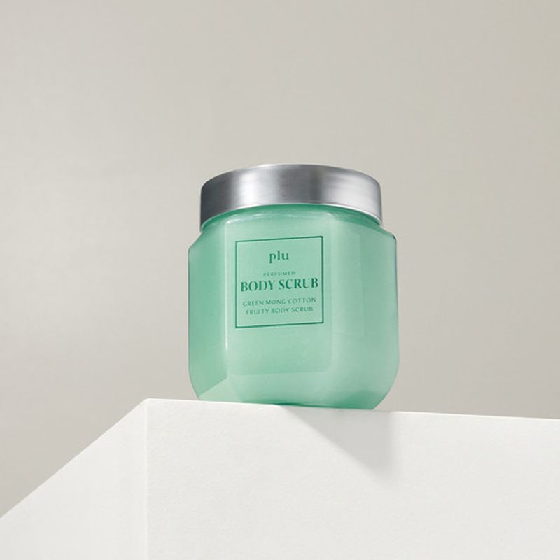 Plu Perfumed Fruity Body Scrub 500g Green Mong Cotton Perfumed Fruity Body Scrub 500g Green Mong Cotton
