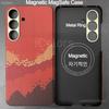Magnetic MagSafe Case  for Samsung Galaxy S25 FE Aramid Carbon Fiber Cover Ultra-Thin Lightweight Armor Protective Cover