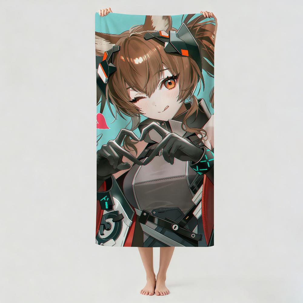 Game Arknights Endfield Gilberta Towel Drying Bath Towel Applicable To Light Swimming Camping Yoga Beach Out