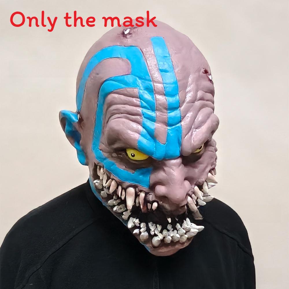

Mortal Kombat Baraka Mask Latex Costume Accessory For Halloween Cosplay