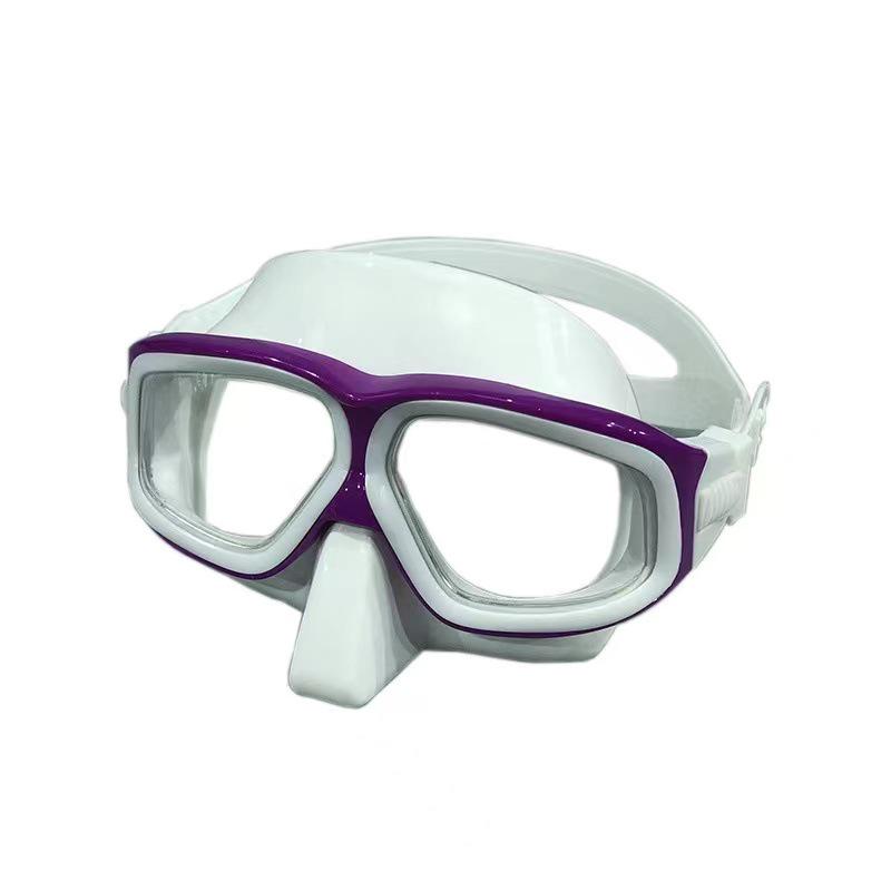 Anti-Fog Waterproof Silicone Free Diving Mask