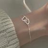 2pcs Vintage Gold Color Flower Bowknot Open Cuff Bangle Set for Women Minimalistic Elegant Design Bracelet Set Charm Jewelry
