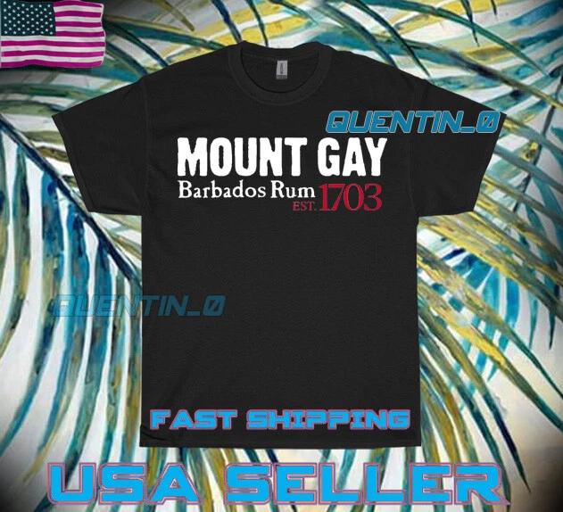 

NEW Shirt PREMIUM MOUNT GAY BARBADOS LOGO T-Shirt FUNNY UNISEX SIZE S TO 5XL S