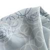111 mulberry silk georgette square scarf, handmade curled pink camellia print light and breathable silk scarf women's batch