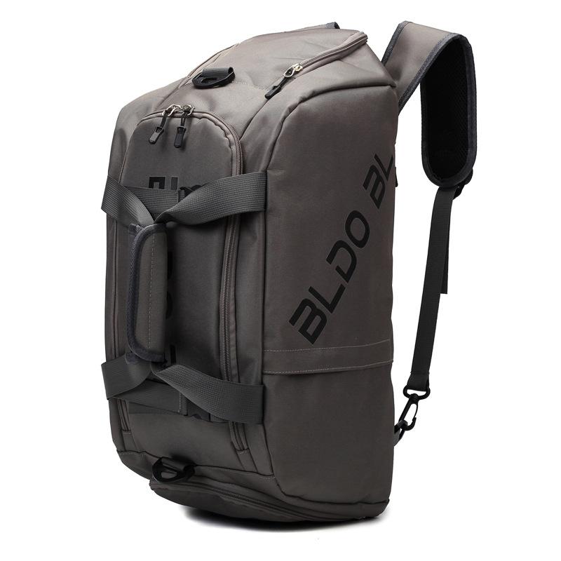 Multifunctional luggage bag Large capacity casual portable travel bag Dry and wet separation Double shoe compartment Fitness bag