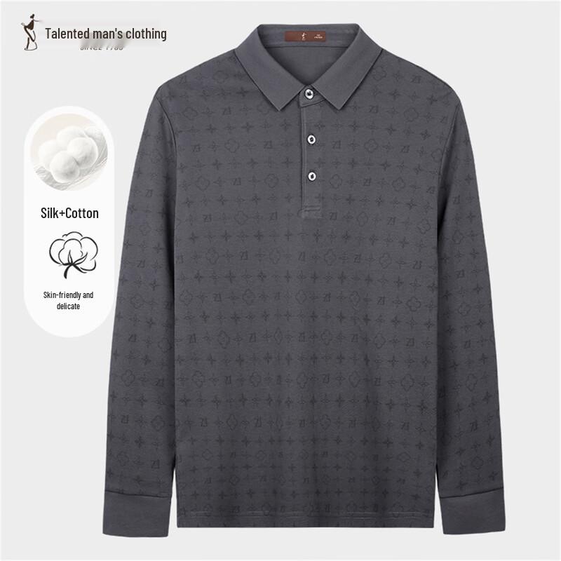 Men s Slim Fit Long-Sleeve Polo Shirt 86251M0321 50
