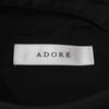 Adore 531-2140312 Black Cotton Nylon Gather Cape Shirt Dress Dress 38 blackUsed
