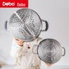 Debo Laila 28cm Dampfgarer aus 316 Edelstahl