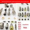 Metal Snap Button Hand Press & Electric Rivet Mold Tool