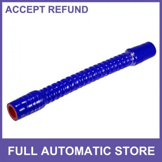 Single 20mm 0.79  ID 300mm 11.81  Length 0° Blue Red Car Silicone Hose Universal