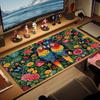 Tropical Parrot Color Mouse Pad Large Gaming Table Cushion Non-slip Laptop Tablet Big Mousepad XXL Mat Mini PC Playmat With Lock Edge