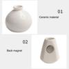 3D Miniature Flower Vase Fridge Sticker Ornament Mini Vase Refrigerator Patch  Home Decoration