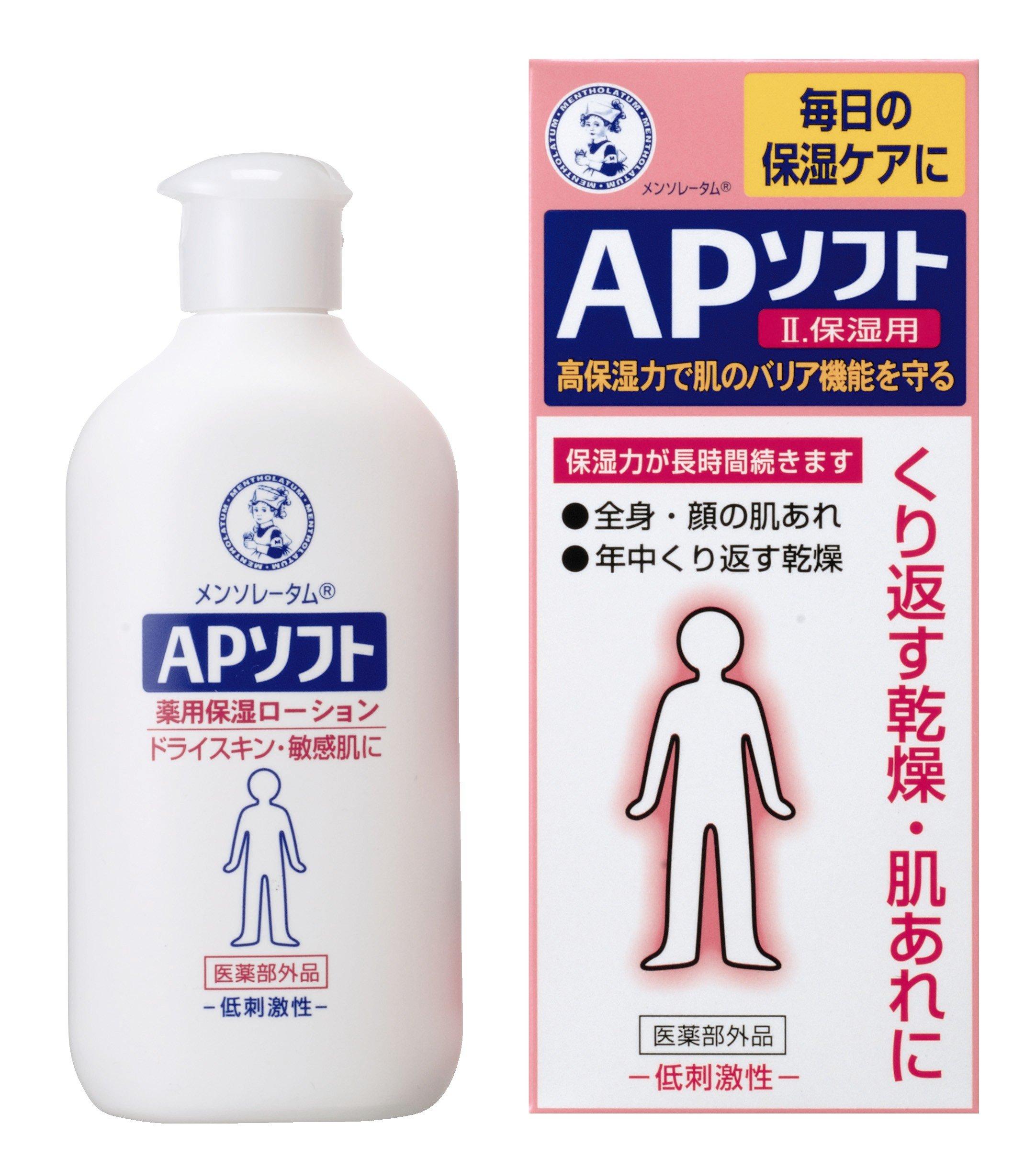 

Mentholatum AP Soft Лечебный увлажняющий лосьон 120 г [квази-лекарство]