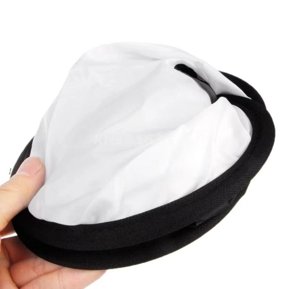 Reflector Folding Softbox Diffuser Round Cone Flash Diffuser  Photography Accessories