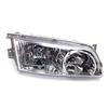 Compatible Headlight Assembly for JAC Refine Business Car - Black/White Base with Corner Light