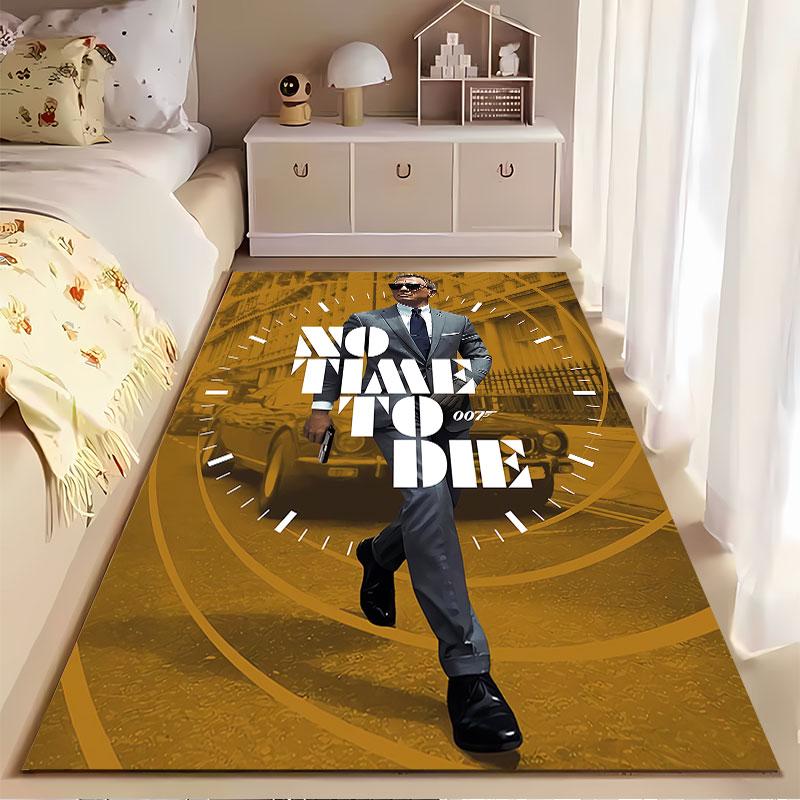 Man In Suit with Car Design Suitable As a Non-slip Mat for the Living Room or Bedroom Sofa