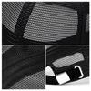 Men Cap Hollow Brim Breathable Mesh Cap Adjustable Comfortable Breathable Cap Outdoor Sunscreen Casual Cap