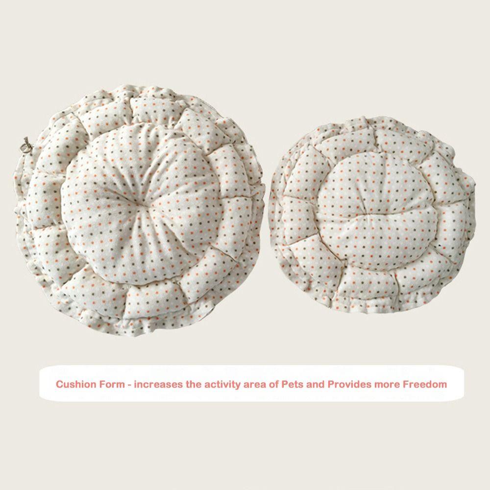 Soft Material Drawstring Pet Bed 45/55cm Adjustable Pet Bed Fantasy Soft Warm Nest  Indoor Use