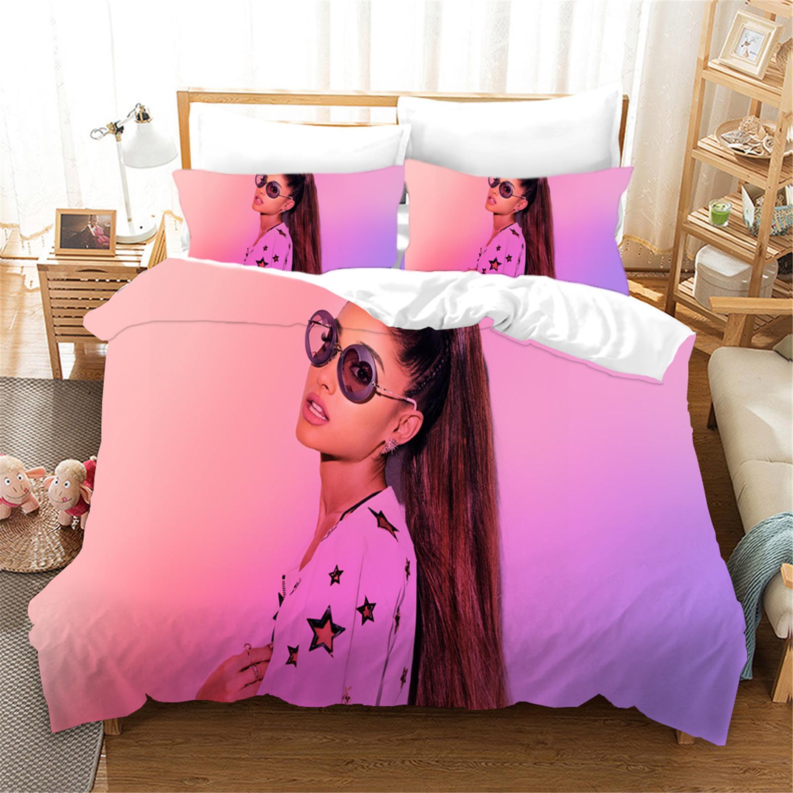 

Cartoon Digital Printing Duvet Cover Bedding Two Or Three-Piece Set 140 * 210cm weight 0.68kg