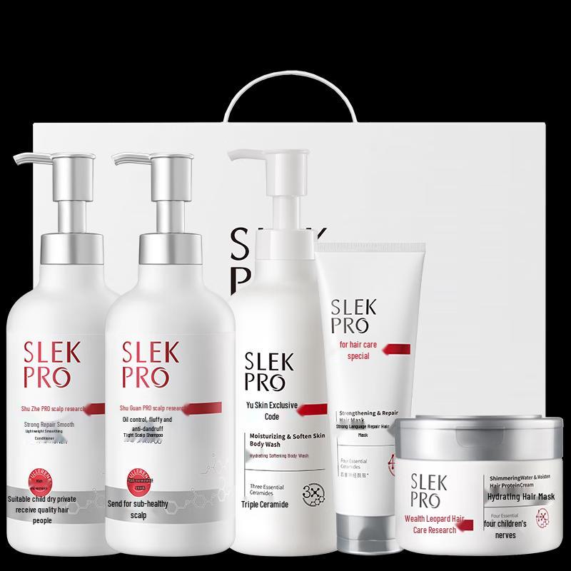 SLEK PRO Scalp Care Hair Mask 5-Piece Gift Set