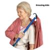 Aankleedstok, Handvat Aankleedstok met Schoenlepel en Sokkenuitrekker, Aankleedhulpmiddelen voor Schoenen, Sokken, Shirts en Broeken, Hulpmiddel voor Zelfstandig Wonen