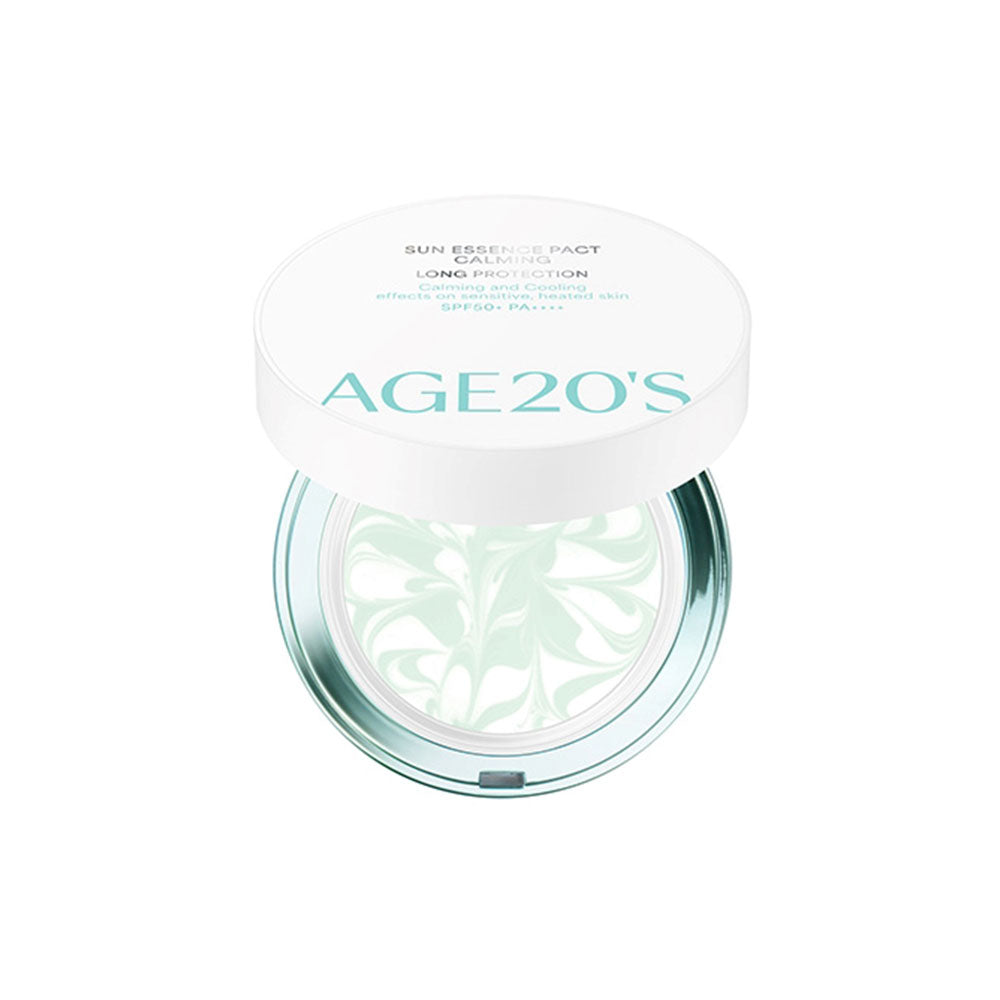 AGE20S Sun Essence Pact Mineral Calming 2-Piece Set (Main Product + Refill)