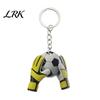 Soccer Glove Keyring Keychain Pendant, Football Goalkeeper Gloves Ball Design Key Chain, Lover Accessory Holder Realistic Sports for Fans Backpack