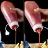 550/680Ml Squeeze Sauce Bottles Condiment Dispenser Large Mouth Dustproof Kitchen Seasoning Salad Sauce Olive Oil Bottle
