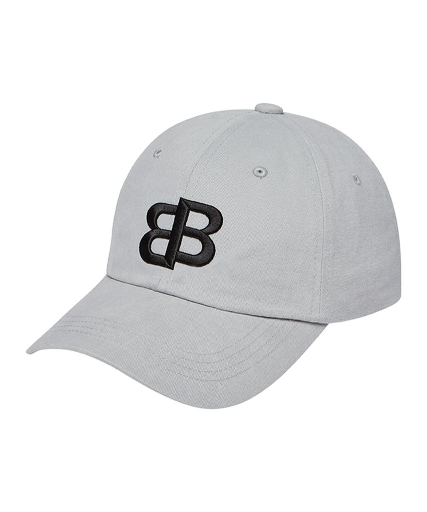 Beobeulpiseu Beobeu Lpiseu Volume Embroidered Ball Cap_Light Gray