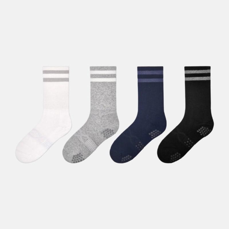 REXY Doubling Double-Sided Non-Slip Crew Socks