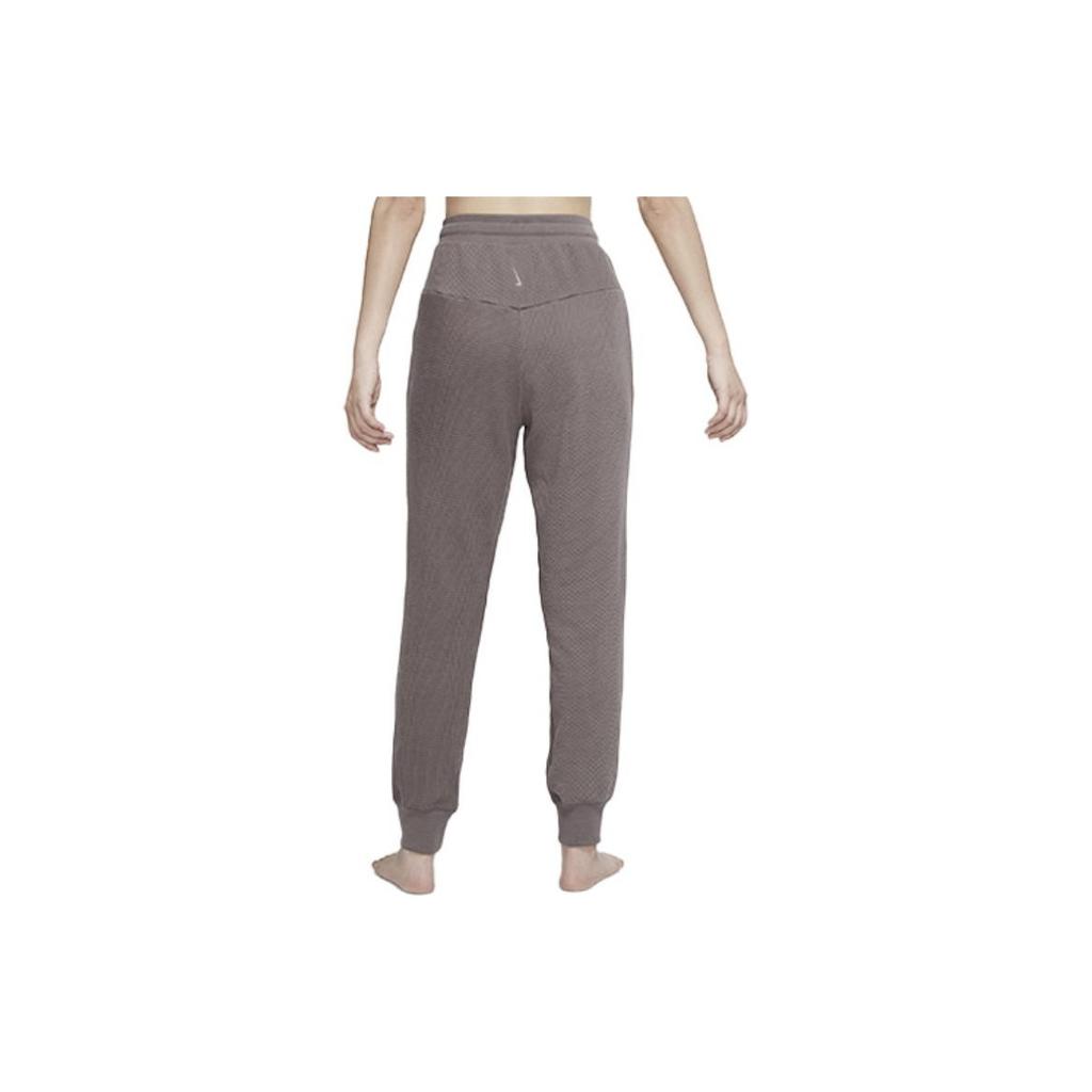 Nike Solid Color Simple Drawstring Cuffed Sports Pants Women Pants Mineral-Purple DD5542-202